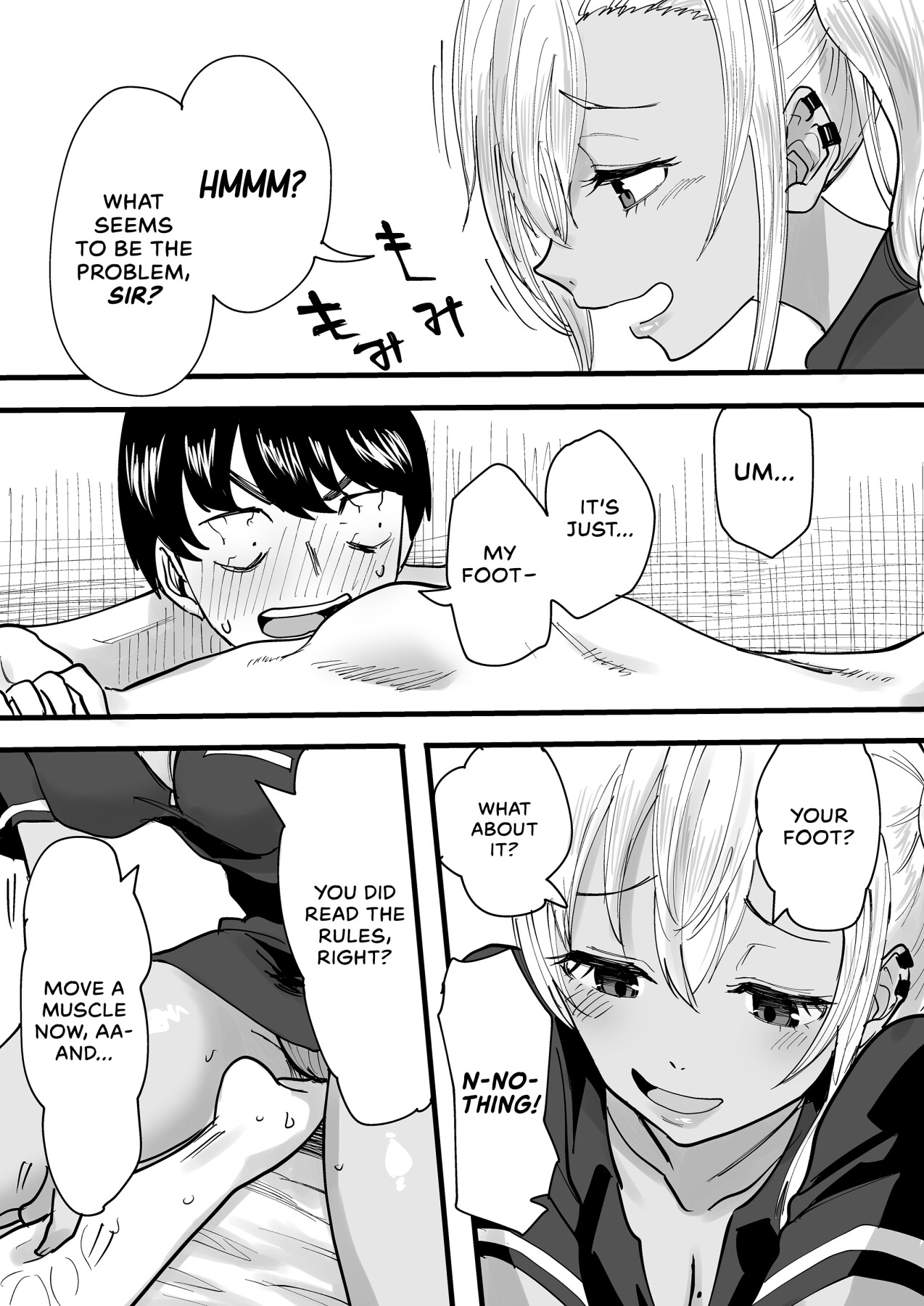 hentai manga Happy Endings with a Tanned Gyaru Massage Therapist